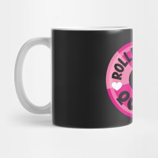 Roller Girls Love Their Quads - Pink Mug